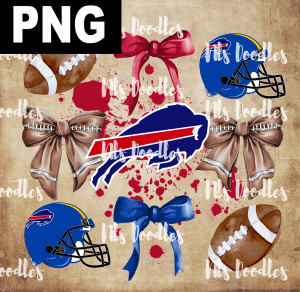 buffalo-bills-logo-nfl team watercolor-DIGITAL DOWNLOAD for sublimation or screens