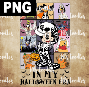 in my halloween era-mickey mouse - PNG DIGITAL DOWNLOAD for sublimation or screens