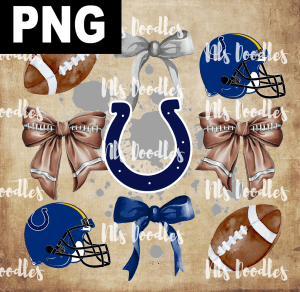 indianapolis-colts-logo-nfl team watercolor-DIGITAL DOWNLOAD for sublimation or screens