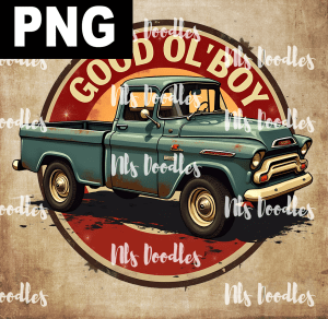 Good ol' boy - PNG File design for sublimation and Dtf