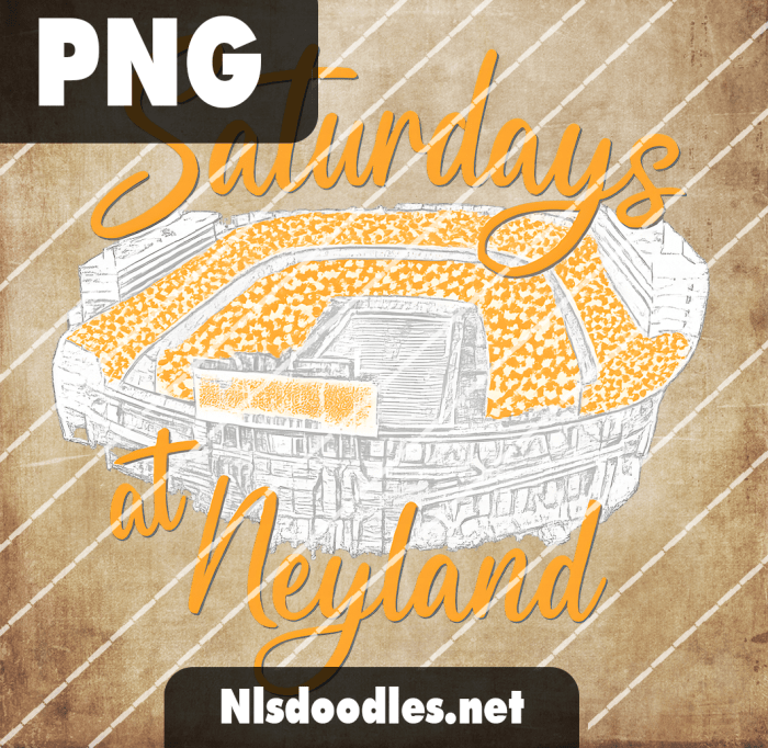saturdays at neyland-Tennessee Vols - Free PNG File